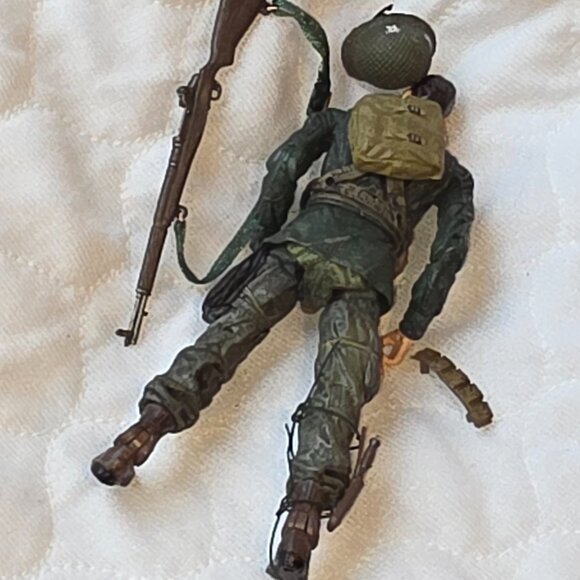 Sergeant Matt Baker Brothers in Arms Action Figure Toy Helmet Arms - Picture 5 of 11